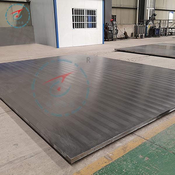 titanium clad stainless steel plate